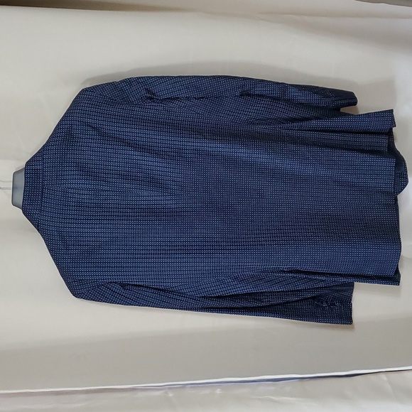 Favourbrook London sport coat 44R blue and black pattern excellent condition - Picture 7 of 7